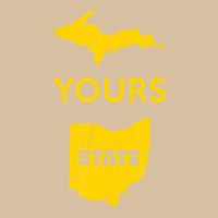 Up Yours State Of Ohio Funny Anti Oh Pro Michigan Meme Heavyweight Hoodie | Teevron