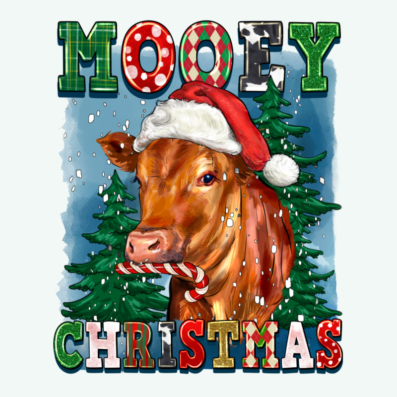Mooey Christmas Heifer Premium Hoodie by FaDigitalArtStudio | Teevron