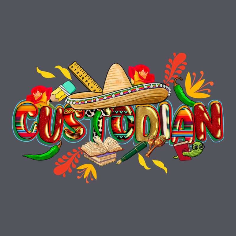 Cinco De Mayo Custodian Vintage Hoodie by CowGirlArtShop | Teevron