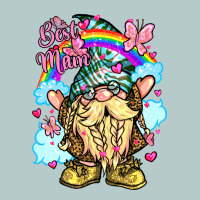 Best Mom Gnome Rainbow Clouds Butterfly Glitter Heavy Core Tee | Teevron