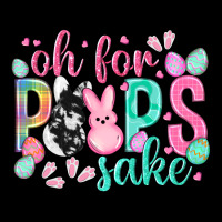 Oh For Peeps Sake Cowhide Easter Day Long Sleeve Tee | Teevron