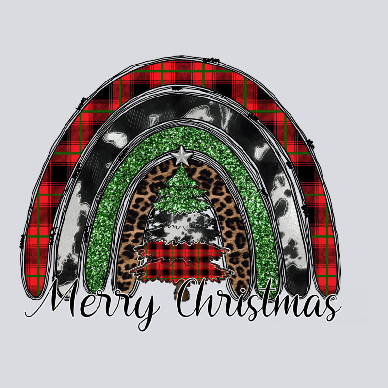 Merry Christmas Rainbow Zipper Hoodie by CowhideDigitalArt | Teevron