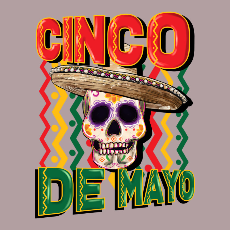 Cinco De Mayo With Skull Vintage Hoodie by CowGirlArtShop | Teevron