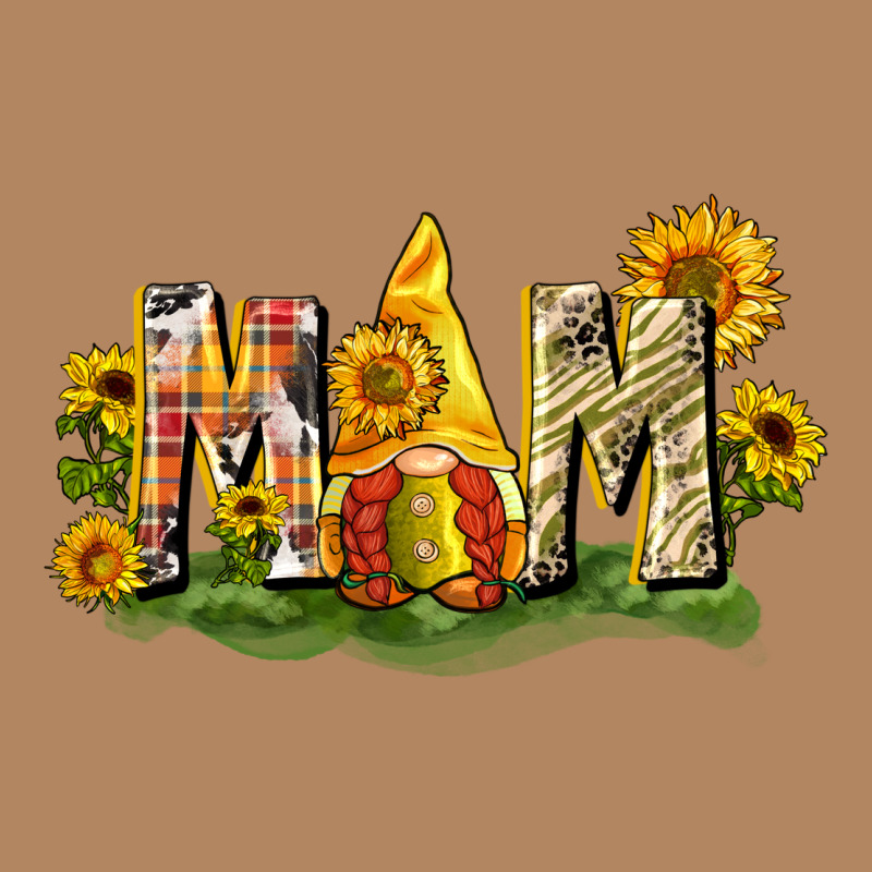 Mom Gnome Sunflower Long Sleeve Tee by CowGirlArtShop | Teevron