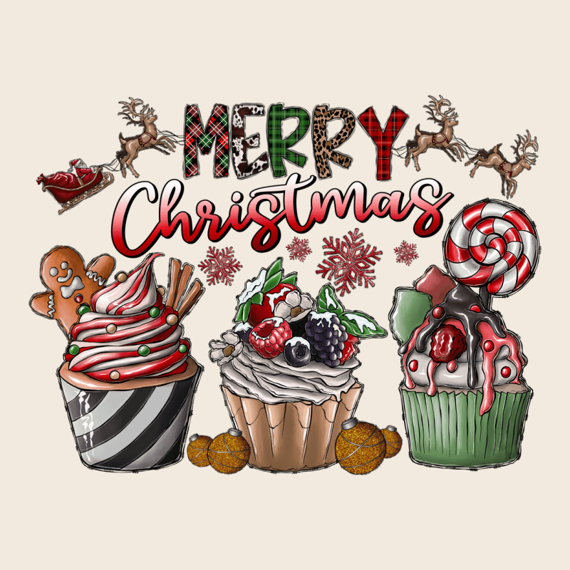 Merry Christmas Zipper Hoodie by CowhideDigitalArt | Teevron