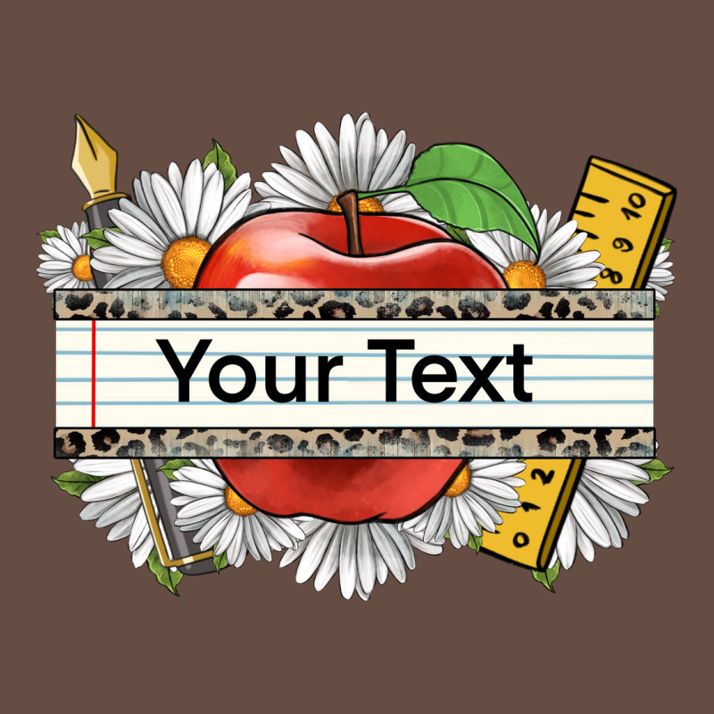 Floral Teacher Custom Name Long Sleeve Tee by CowGirlArtShop | Teevron