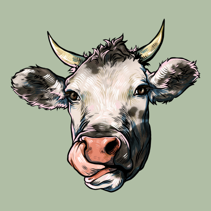 Cow Urban Heavy Tee by HowdyJamesFarm | Teevron