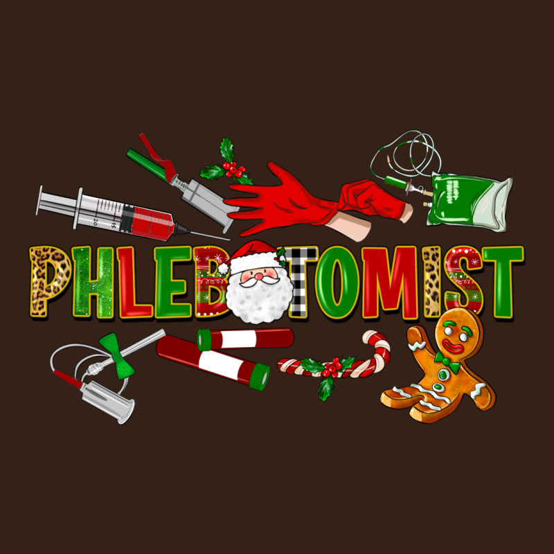 Christmas Phlebotomist Heavy Core Tee by LillyAllenDesigns | Teevron