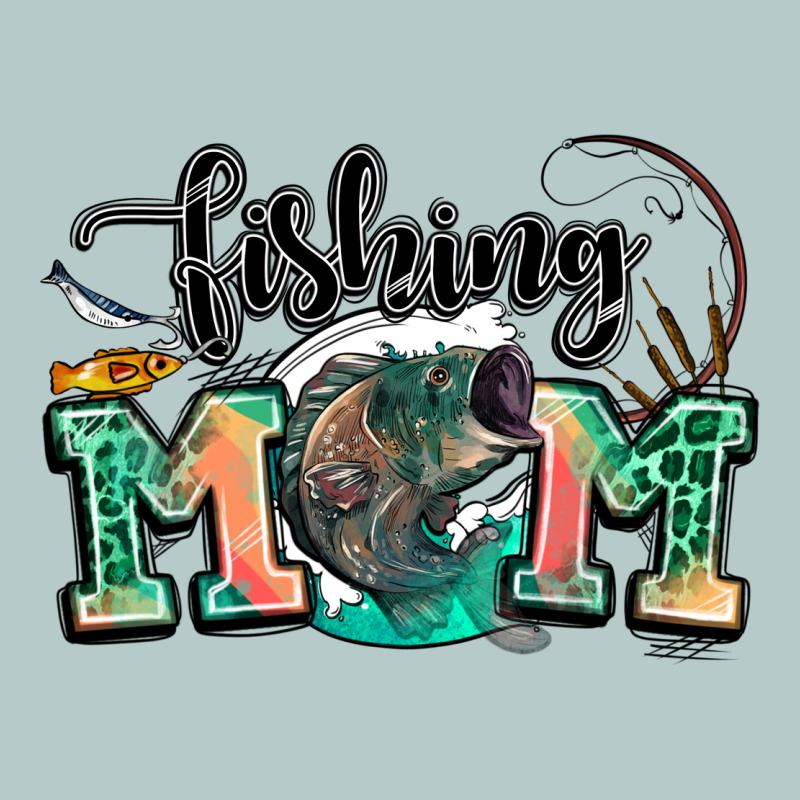 Fishing Mom Heavy Core Tee by LillyAllenDesigns | Teevron