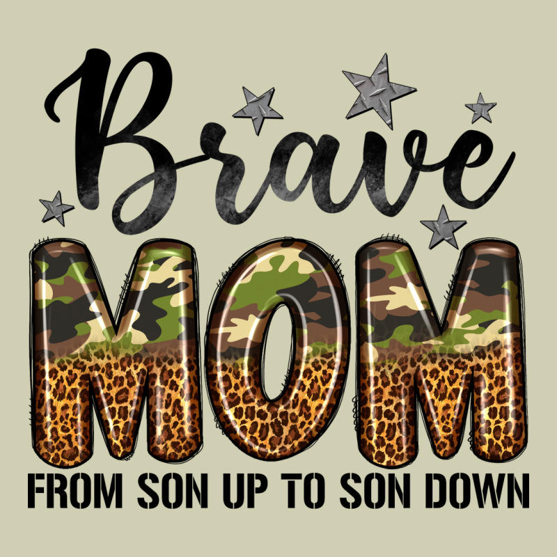 Brave Mom From Son Up To Son Down Heavy Core Tee by LillyAllenDesigns | Teevron