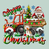 Merry Christmas  Tractor Zipper Hoodie | Teevron