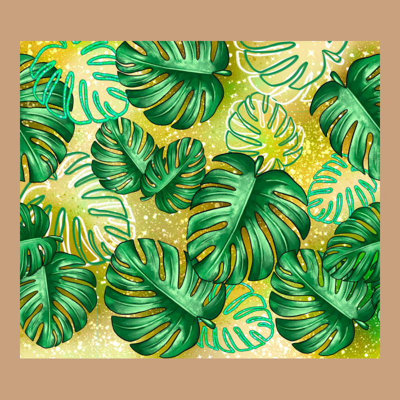 Monstera Leaf Vintage Tee by TumblerDesignByShophia | Teevron
