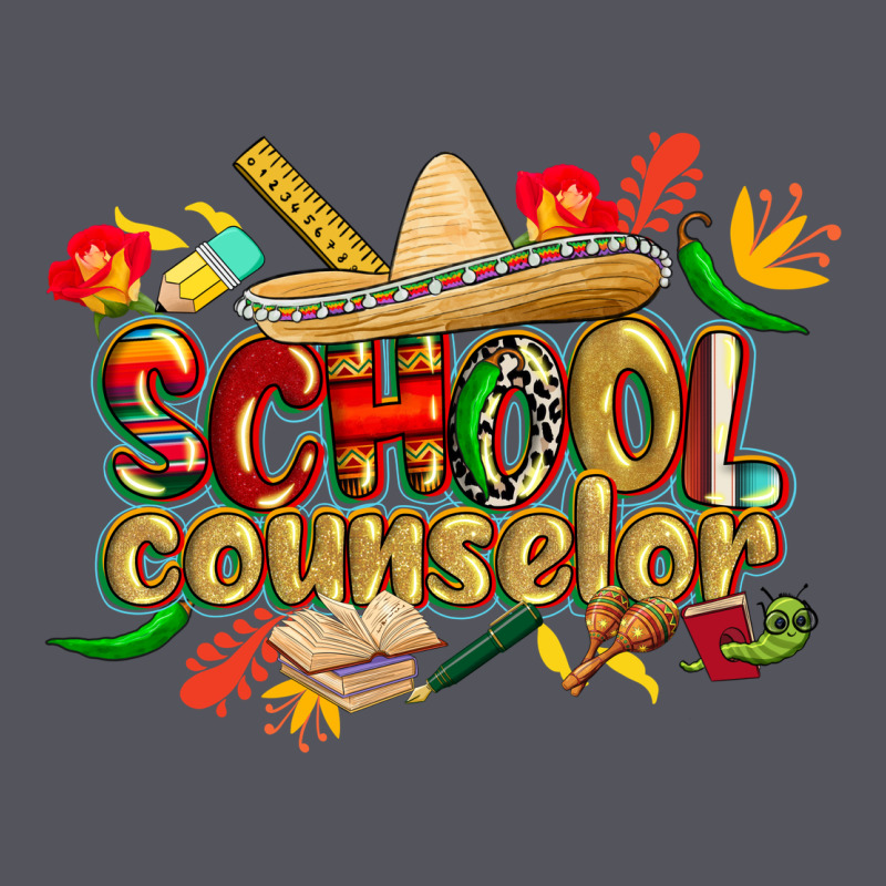 Cinco De Mayo School Counselor Vintage Hoodie by CowGirlArtShop | Teevron