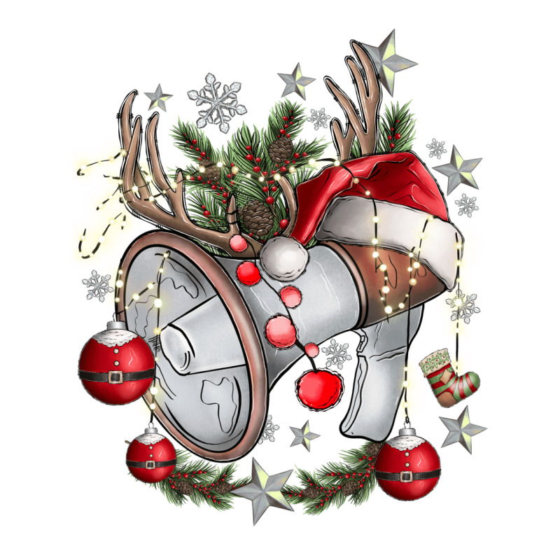Merry Christmas Zipper Hoodie by CowhideDigitalArt | Teevron