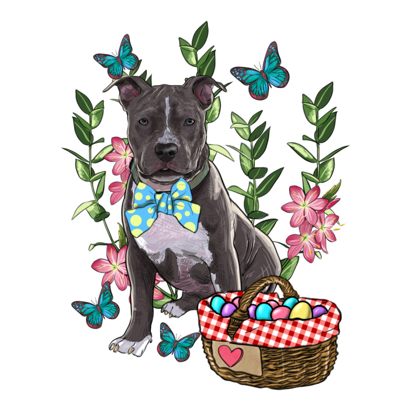 Easter Pitbull Ladies Tee by RanaPortraitStore | Teevron