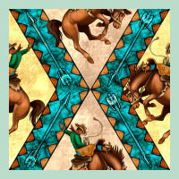 Native American Aztec Seamless Pattern 6 Premium Hoodie | Teevron