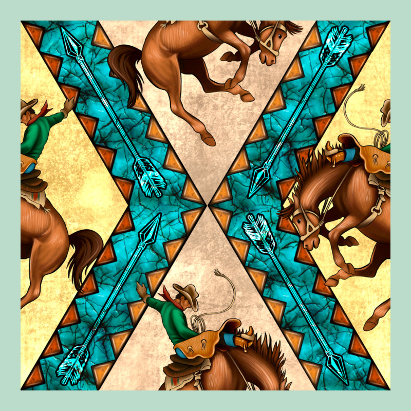 Native American Aztec Seamless Pattern 6 Premium Hoodie by BundleAndBundleShop | Teevron
