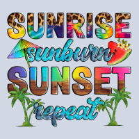 Sunrise Sunburn Sunset Repeat Premium Sweatshirt | Teevron