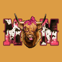 Western Highland Cow Mom Urban Heavy Tee | Teevron