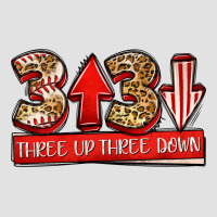 Three Up Three Down Baseball Premium Hoodie | Teevron