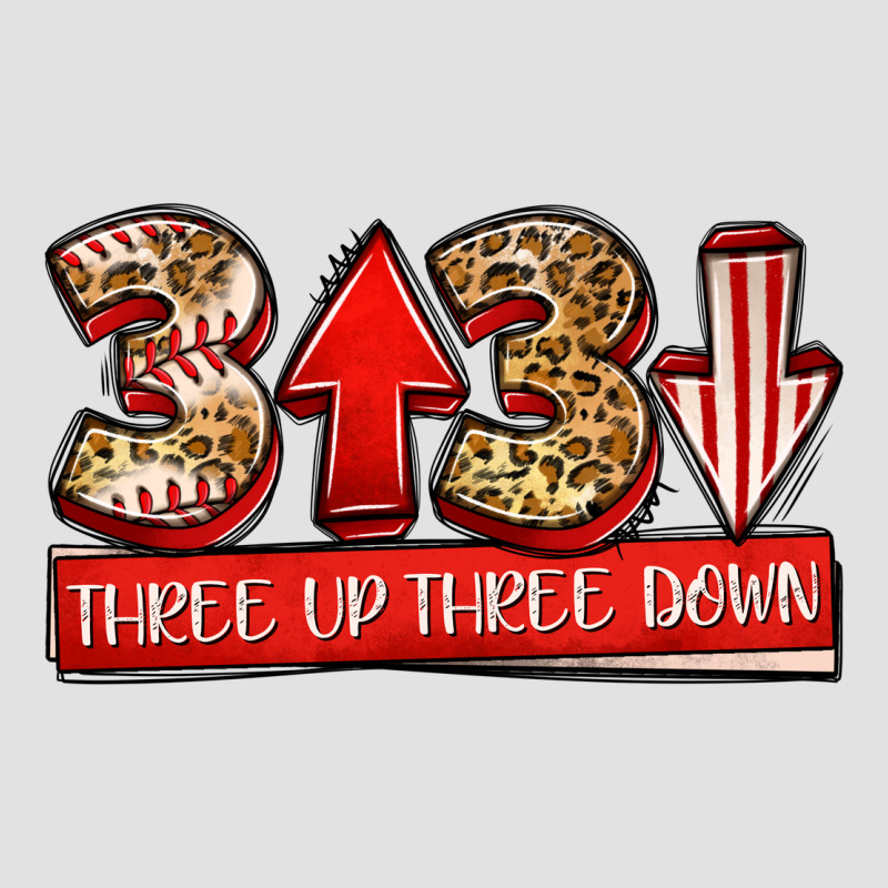 Three Up Three Down Baseball Premium Hoodie by Jasminsmagicworld | Teevron
