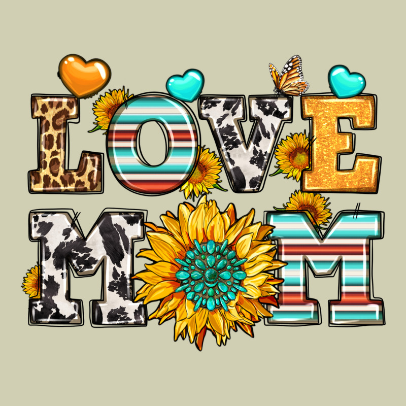 Love Mom Heavy Core Tee by LillyAllenDesigns | Teevron