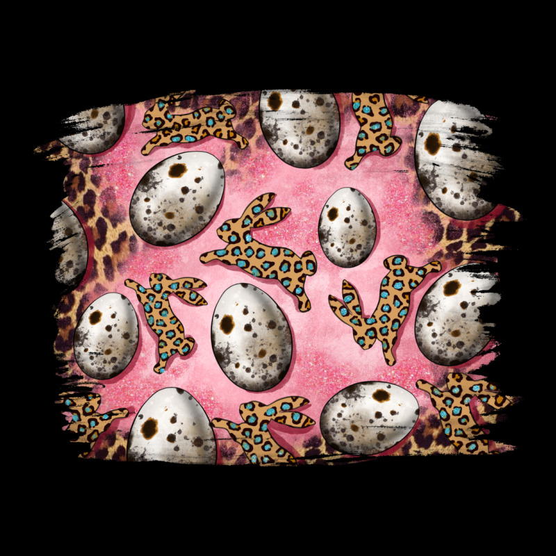 Easter Quail Eggs And Leopard Bunny Ladies Tee by RanaPortraitStore | Teevron