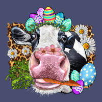 Happy Easter Cow With Eggs Easter Day Vintage Tee | Teevron