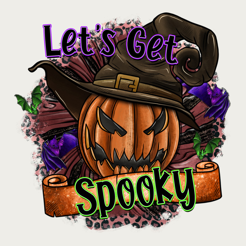 Lets Get Spooky Zipper Hoodie by SublimationCraftShop | Teevron