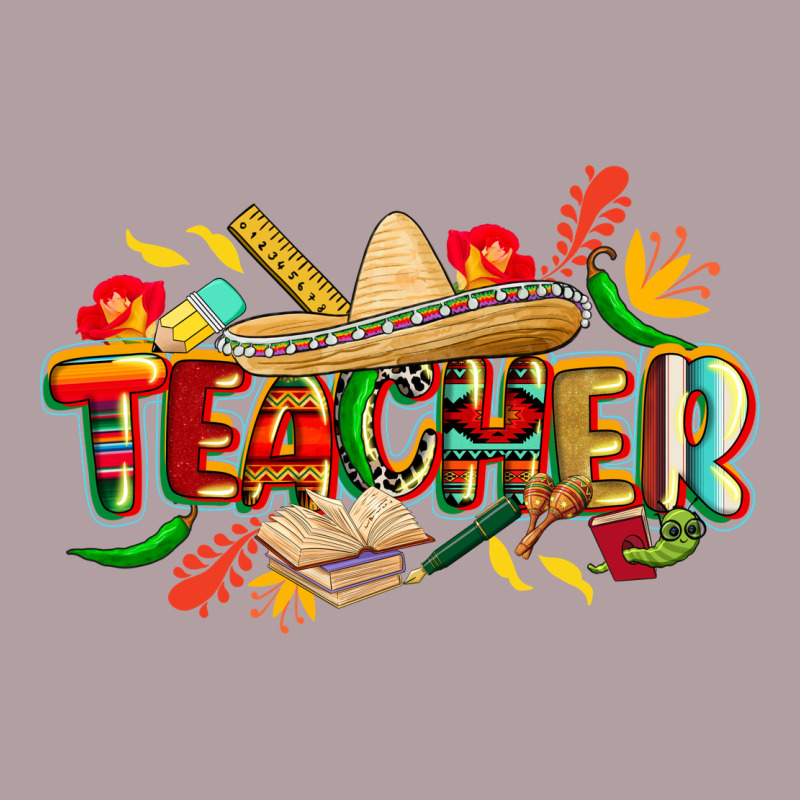 Cinco De Mayo Teacher Vintage Hoodie by CowGirlArtShop | Teevron