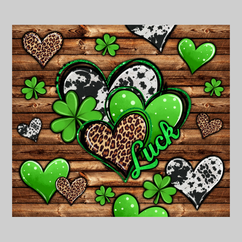 St. Patrick's Day Hearts Premium Tee by Jasminsmagicworld | Teevron