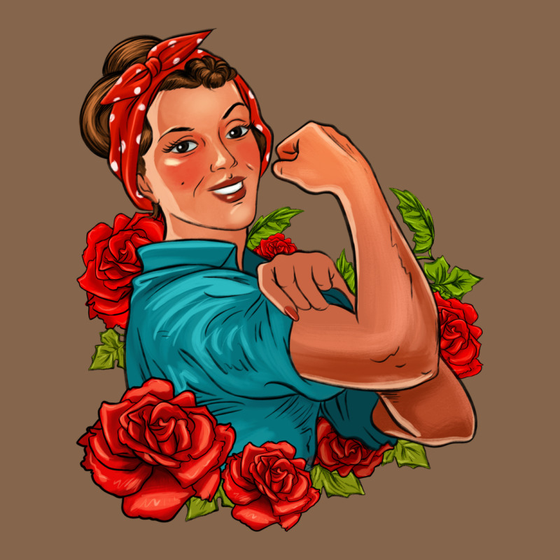 Hispanic Strong Woman With Roses Premium Tee by Jasminsmagicworld | Teevron