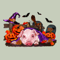 Halloween Baby Pig Ladies Tee | Teevron