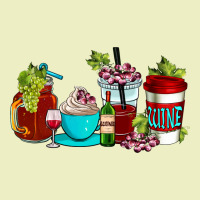 Wine Coffee Cups Urban Hoodie | Teevron