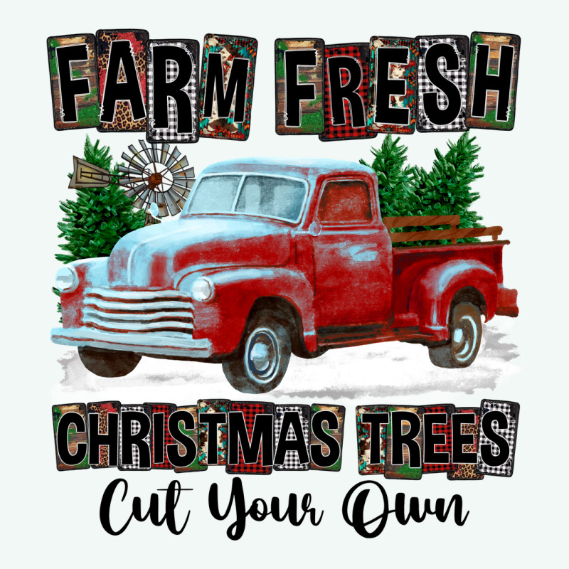 Farm Fresh Christmas Trees Cut Your Own Premium Hoodie by FaDigitalArtStudio | Teevron
