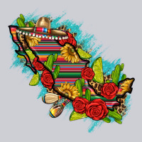 Mexico Map With Leopard And Sunflowers Classic Tee | Teevron