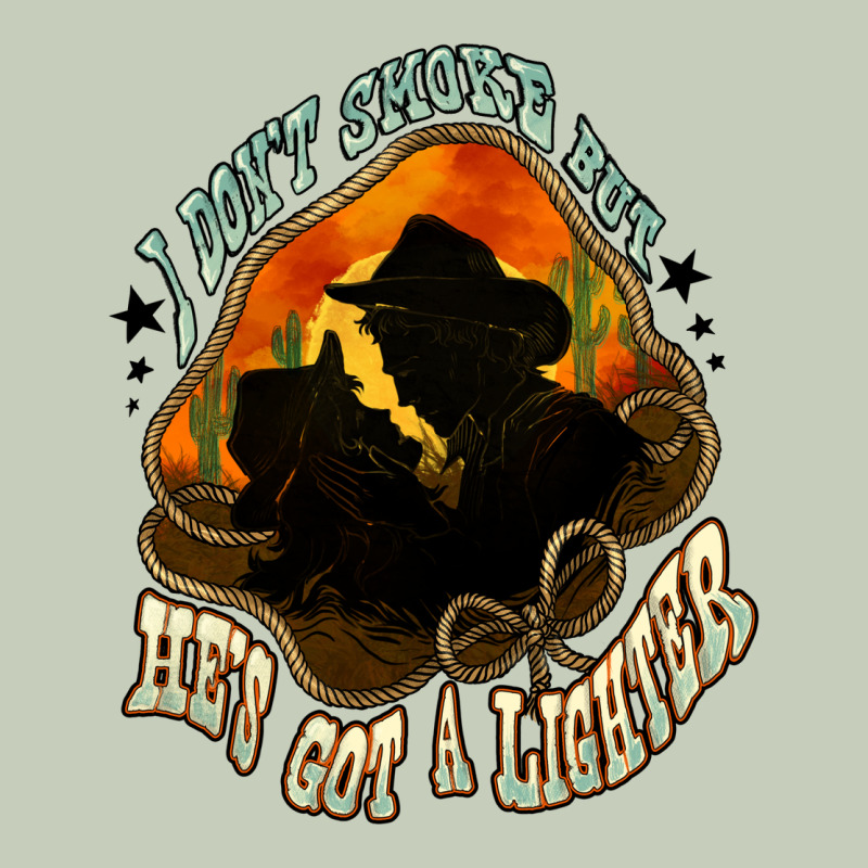 I Don't Smoke But He's Got A Lighter Long Sleeve Tee by HowdyJamesFarm | Teevron