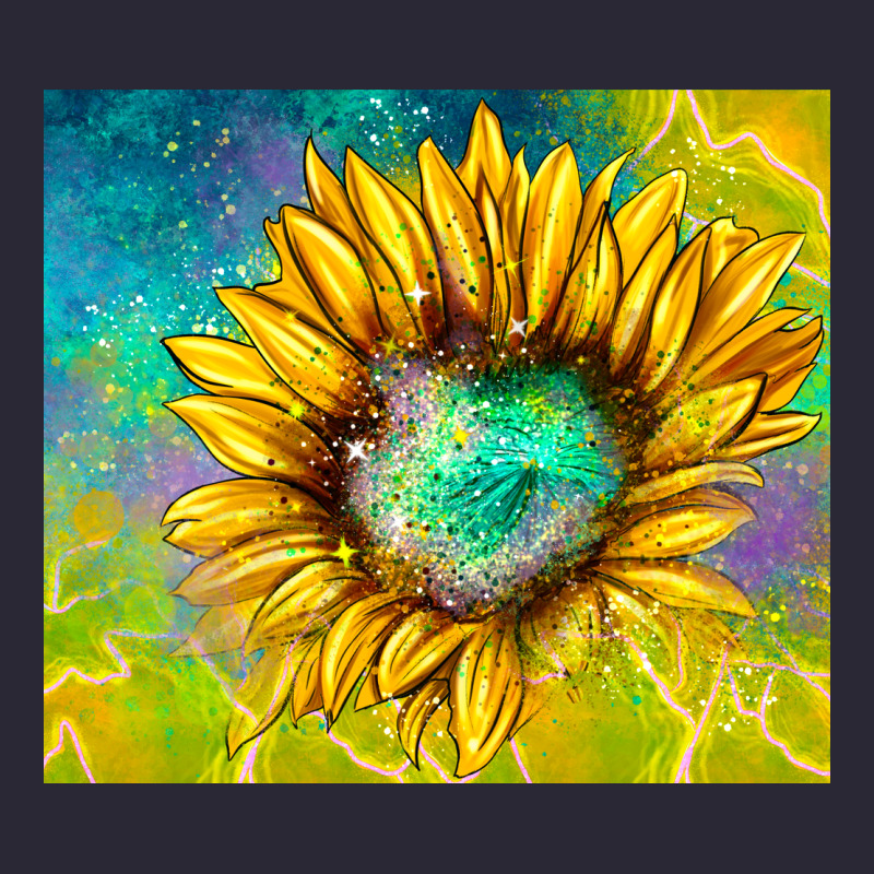 Sparkling Sunflower Vintage Tee by TumblerDesignByShophia | Teevron