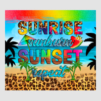 Sunrise Sunburn Sunset Repeat Premium Sweatshirt | Teevron