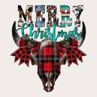 Merry Christmas Bull Skull Zipper Hoodie | Teevron