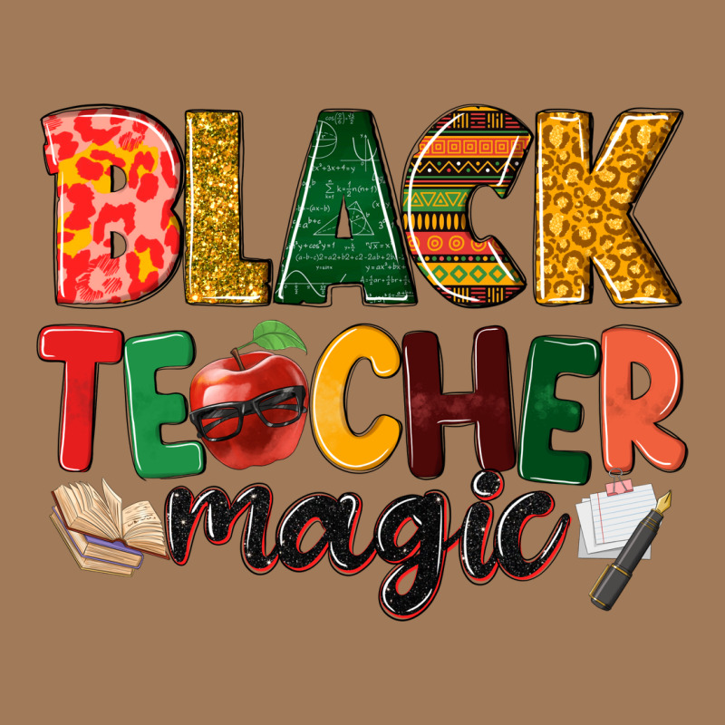 Black Teacher Magic Classic Tee by NancyCooperArtShop | Teevron