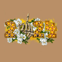 2024 Skeleton Middle Finger New Year Vintage Hoodie | Teevron