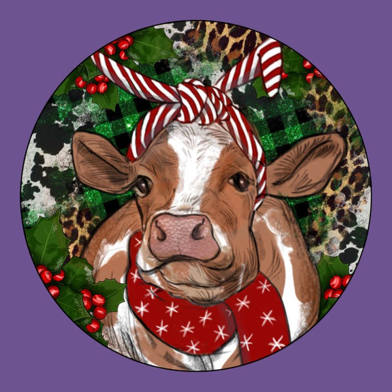 Brown Cow Christmas Vintage Tee by RanaPortraitStore | Teevron