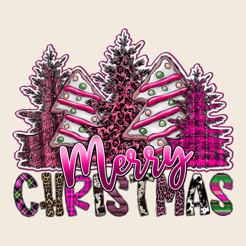 Merry Christmas Pink  Trees Zipper Hoodie by CowhideDigitalArt | Teevron
