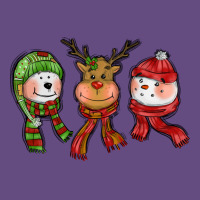 Christmas Reindeer Polar Bear Snowman Vintage Hoodie | Teevron