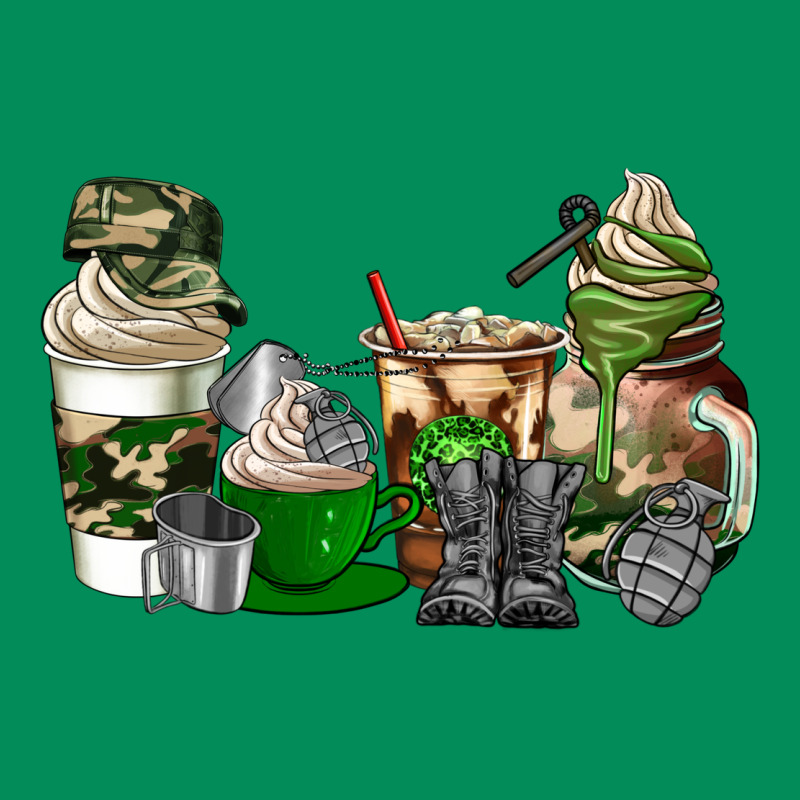 Veteran Coffee Cups Urban Hoodie by AdoDesignShop | Teevron