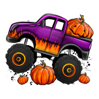 Halloween Jack O Lantern Monster Truck Premium Tee | Teevron