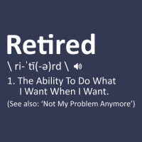 Retired Definition Not My Problem Anymore Funny Retirement Heavyweight Hoodie | Teevron