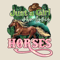 Just A Girl Who Loves Horses Urban Heavy Tee | Teevron