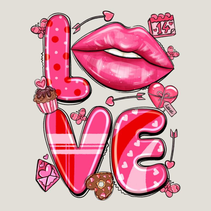 Love With Lips Heavy Core Tee by LillyAllenDesigns | Teevron